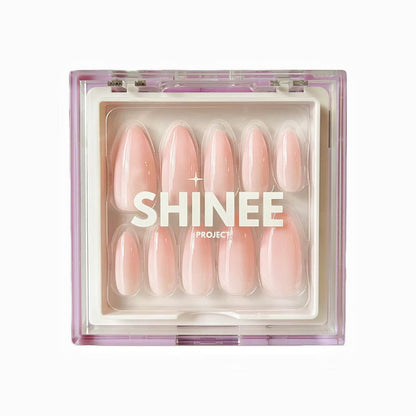 Your go to press on nails - best press on nails nz - almond shape nails - baby pink almond