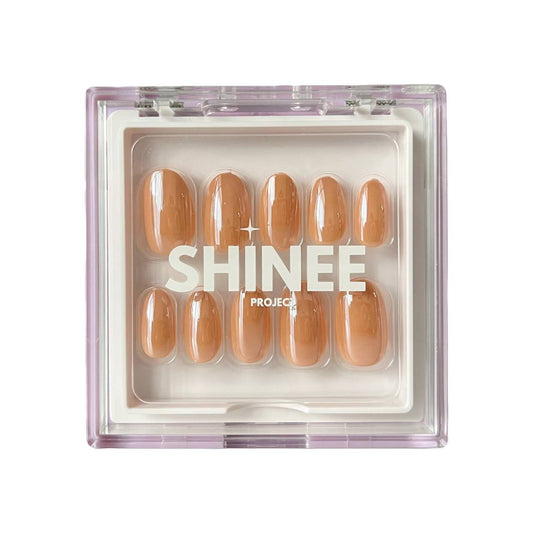 Your go to press on nails - best press on nails nz - almond shape nails - Caramel Glazed Oval