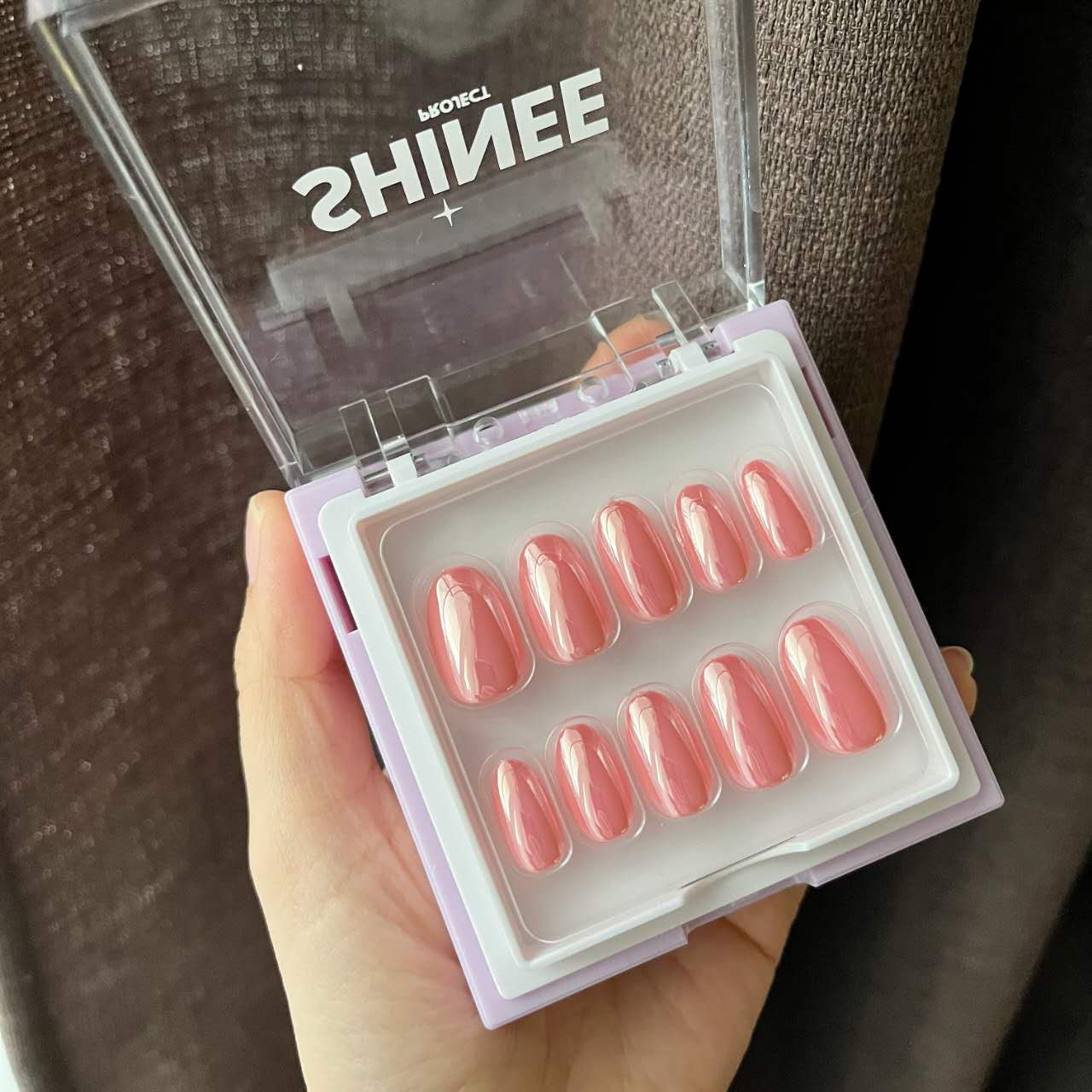 Peach Glazed Oval - Press on Nails NZ 1