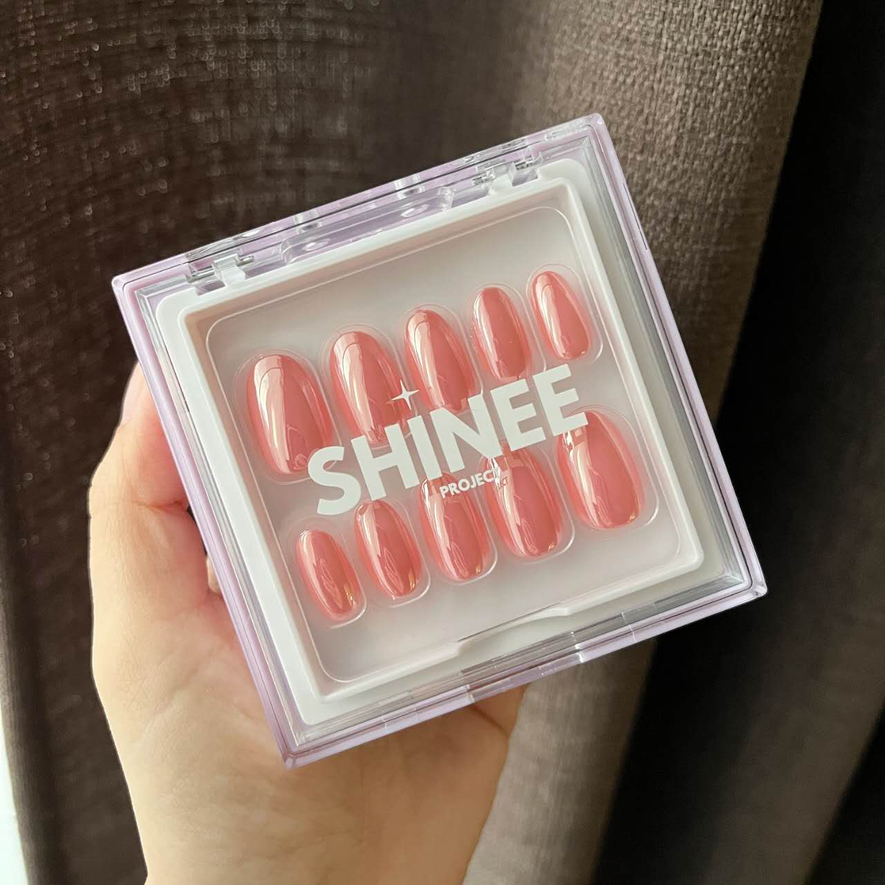 Peach Glazed Oval - Press on Nails NZ 1