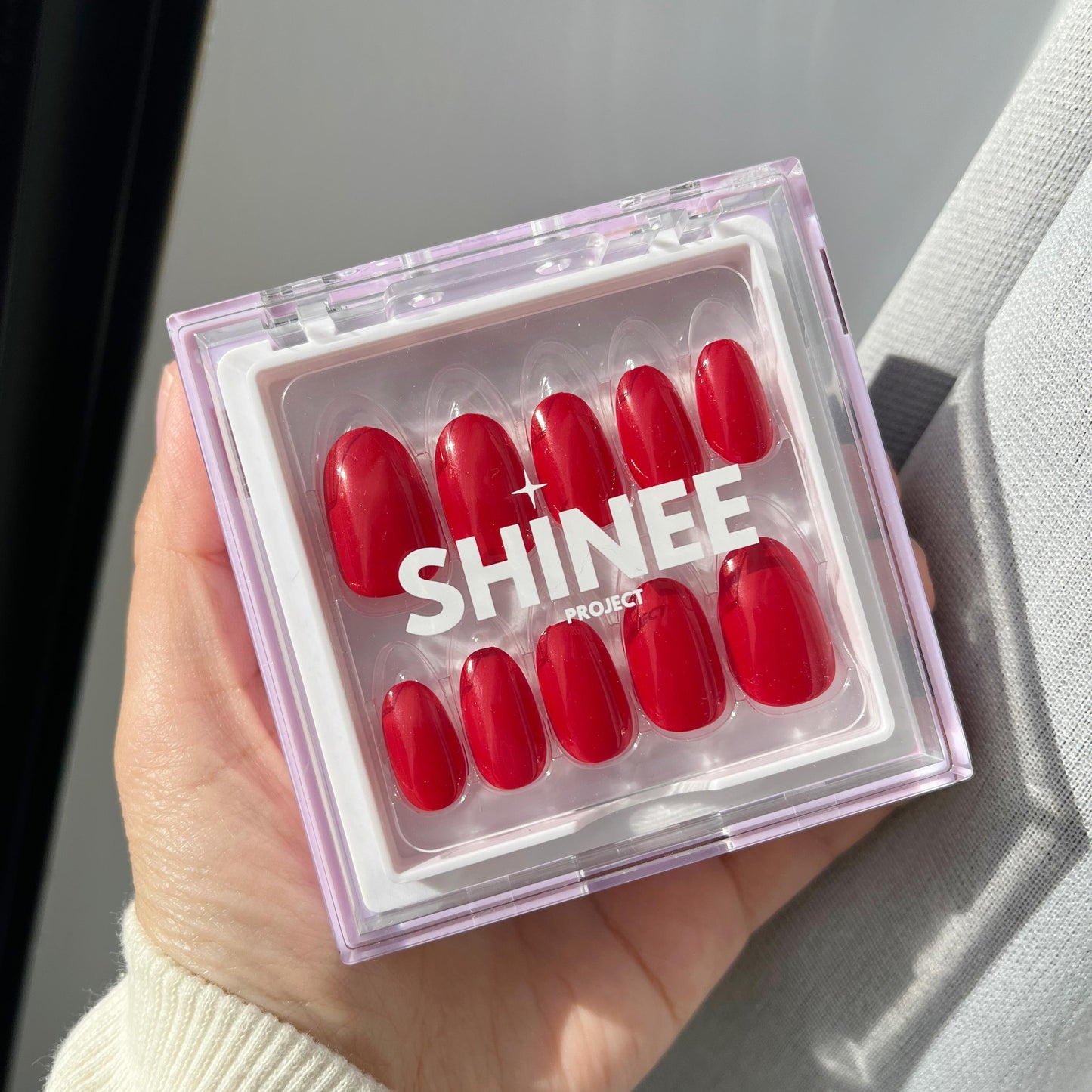Your go to press on nails - best press on nails nz - Red colour and short square shape